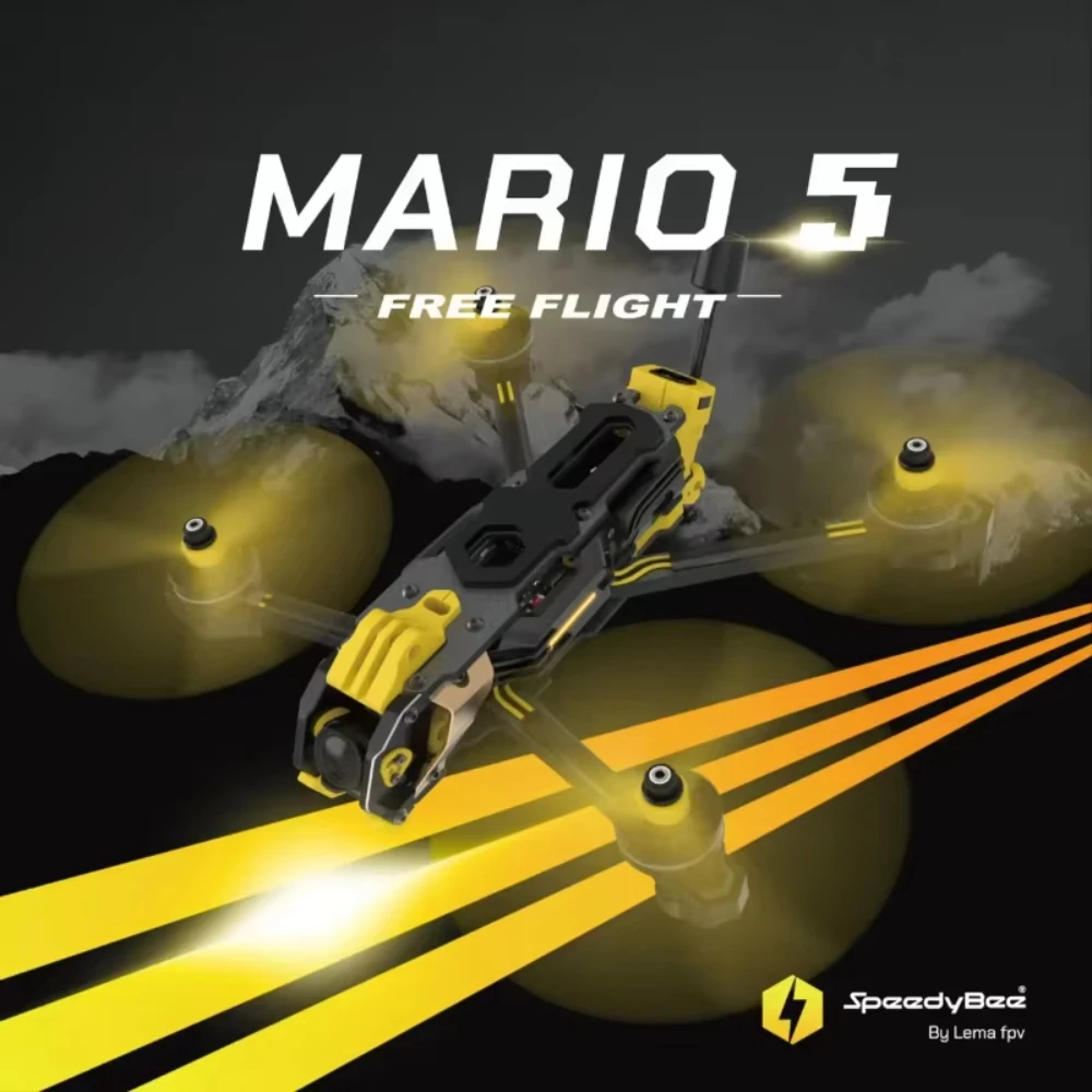 Drone Kit Racing - Speedybee Mario 5 O4 Frame Kit