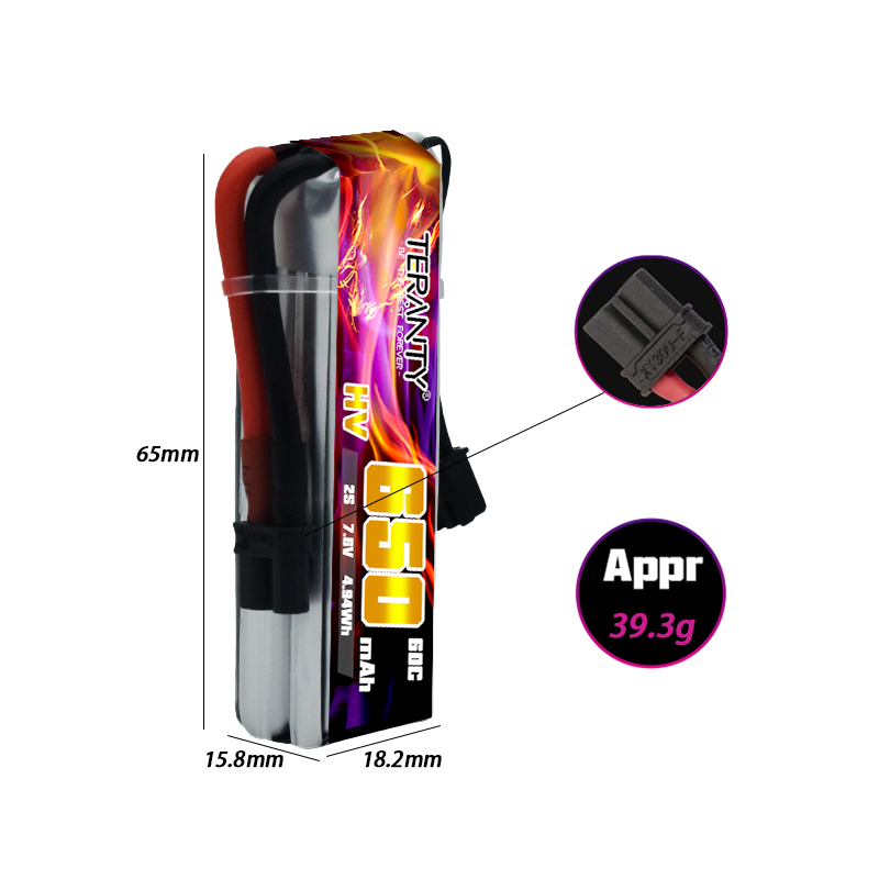 2/4/6/10PCS TERANTY 650mAh 2S  - đánh giá và giá Drone Kit Racing